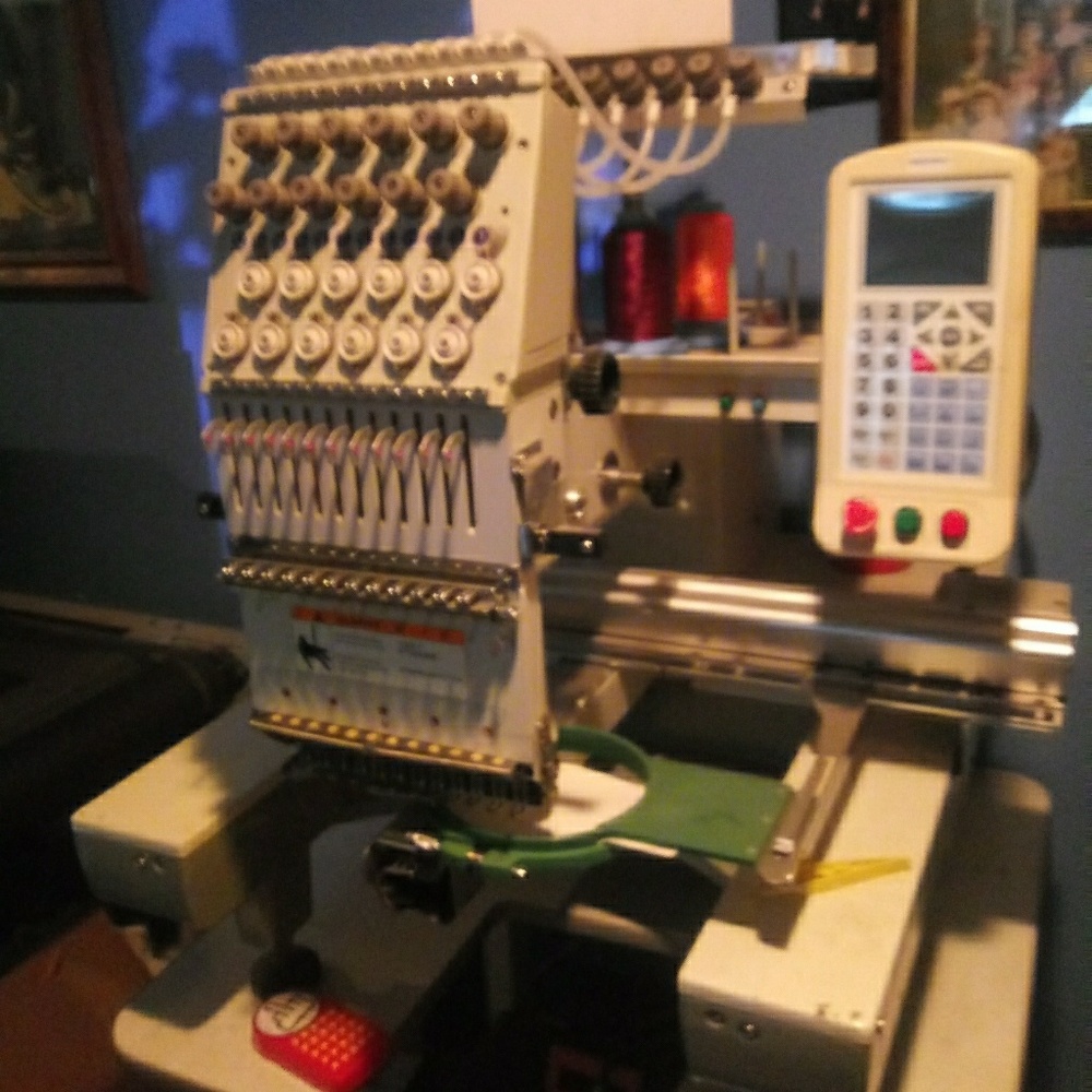 Commercial Embroidery Machine